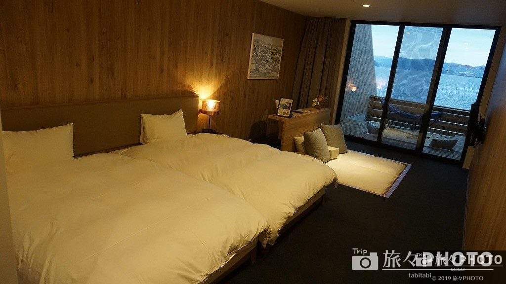 伊王島のテラスロッジ部屋