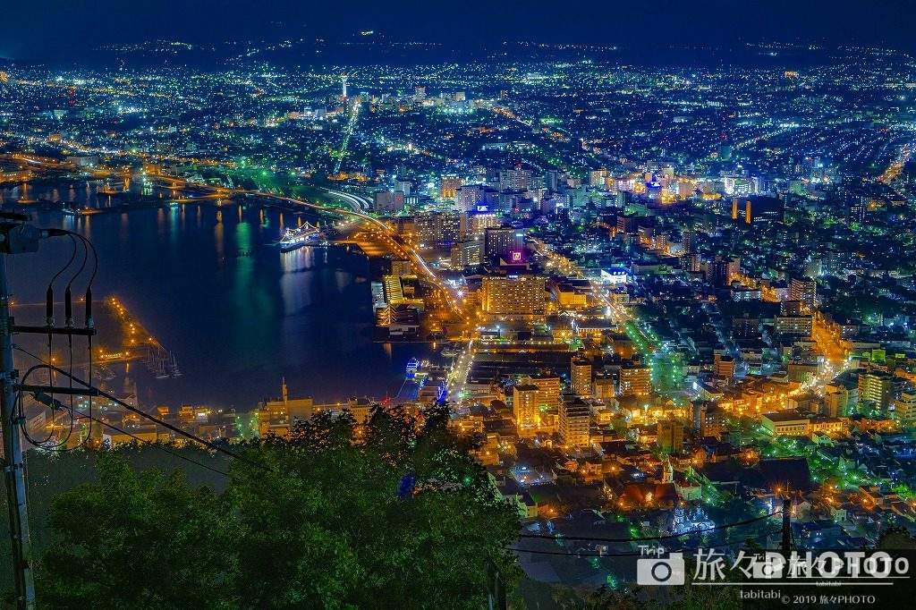 函館山展望台の夜景