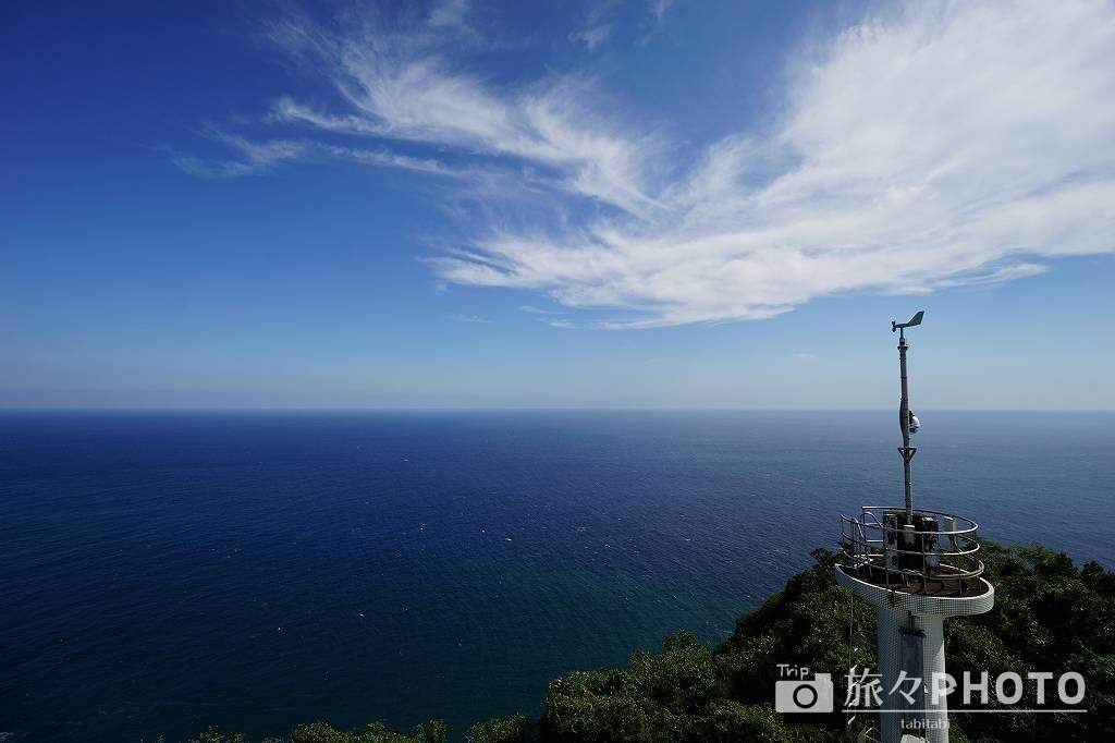 都井岬灯台からの景色