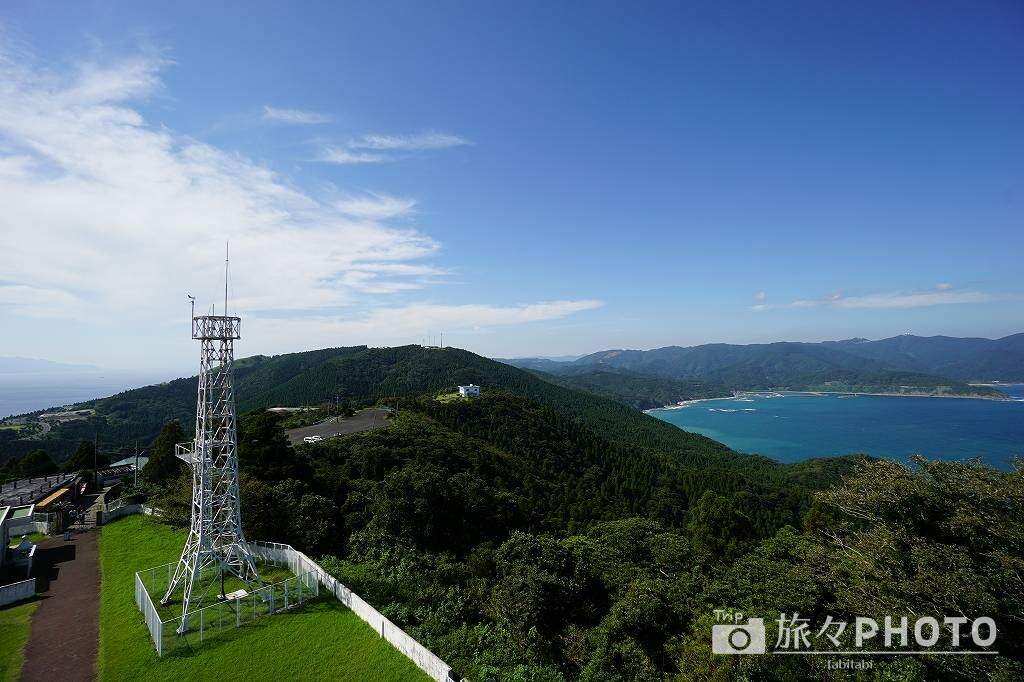 都井岬灯台からの景色