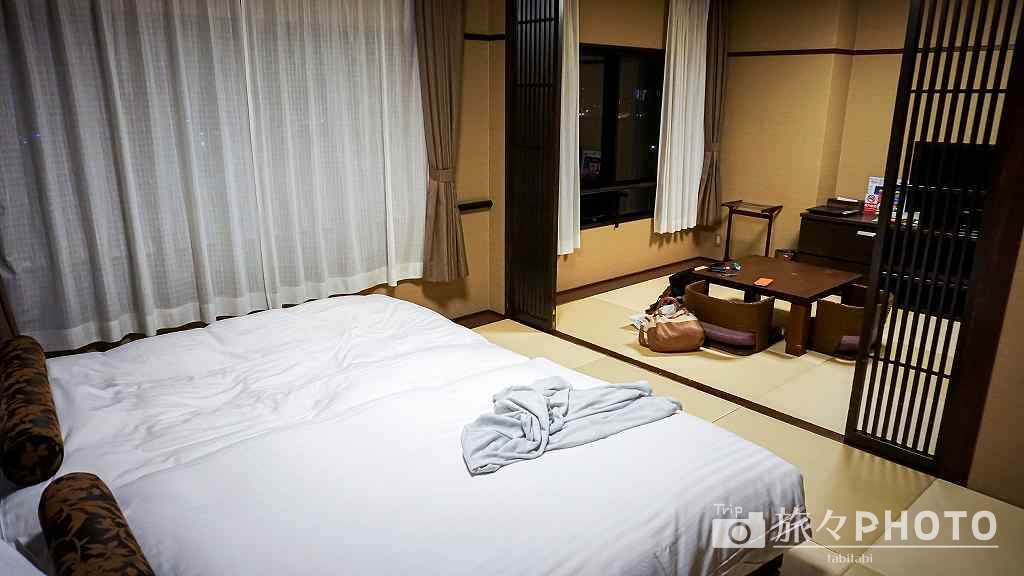稲佐山温泉ホテルアマンディの部屋