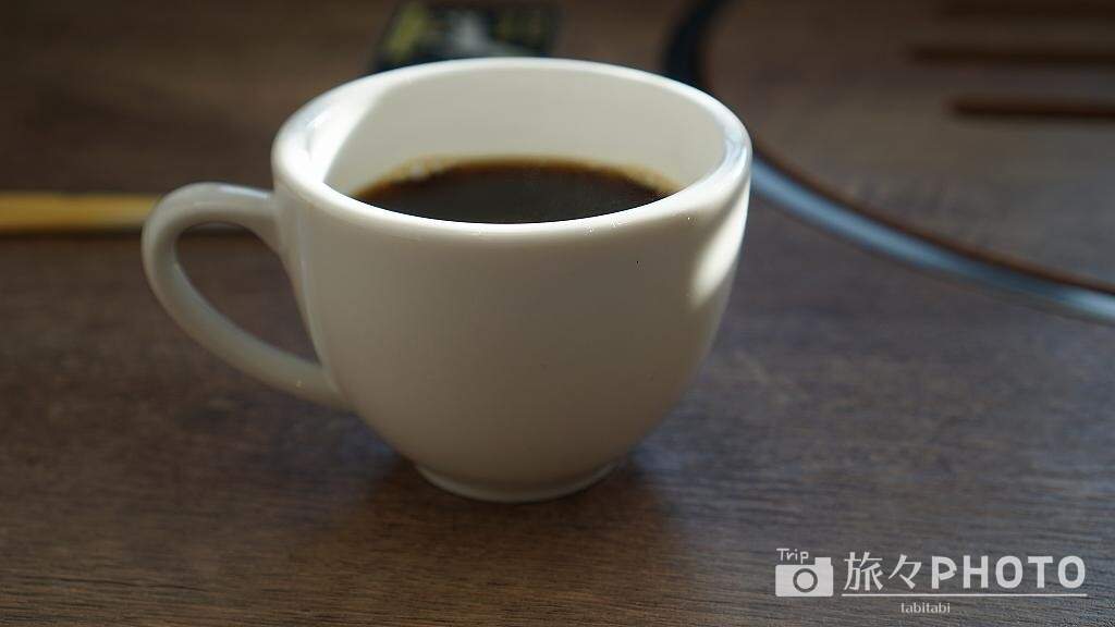 アイランド長崎の朝食後のコーヒー
