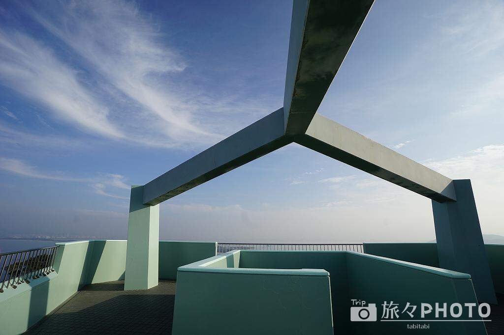 潮見公園の展望台