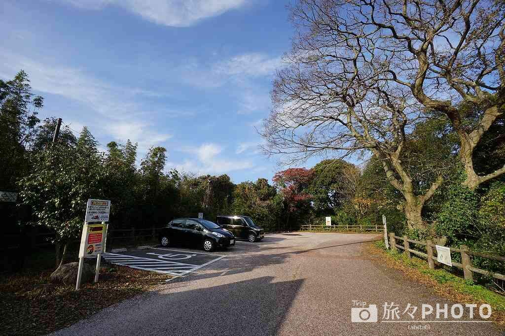 潮見公園の駐車場