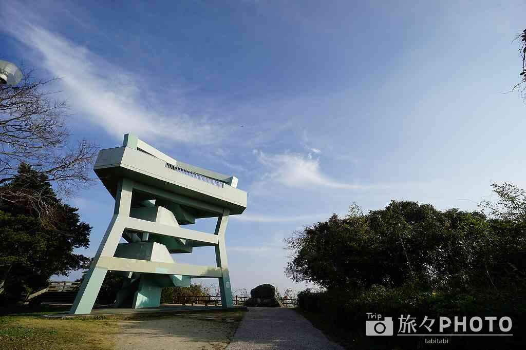 潮見公園の展望台