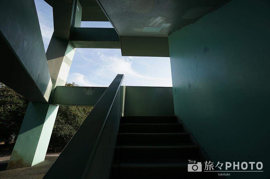潮見公園の展望台
