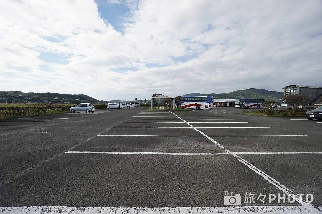 出水ツル観測センター 駐車場