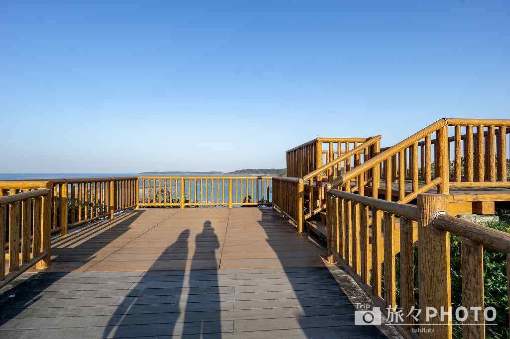 角島大橋の展望台
