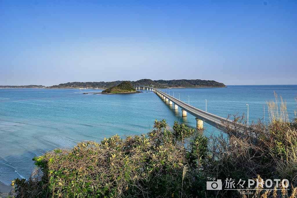 角島大橋の展望台