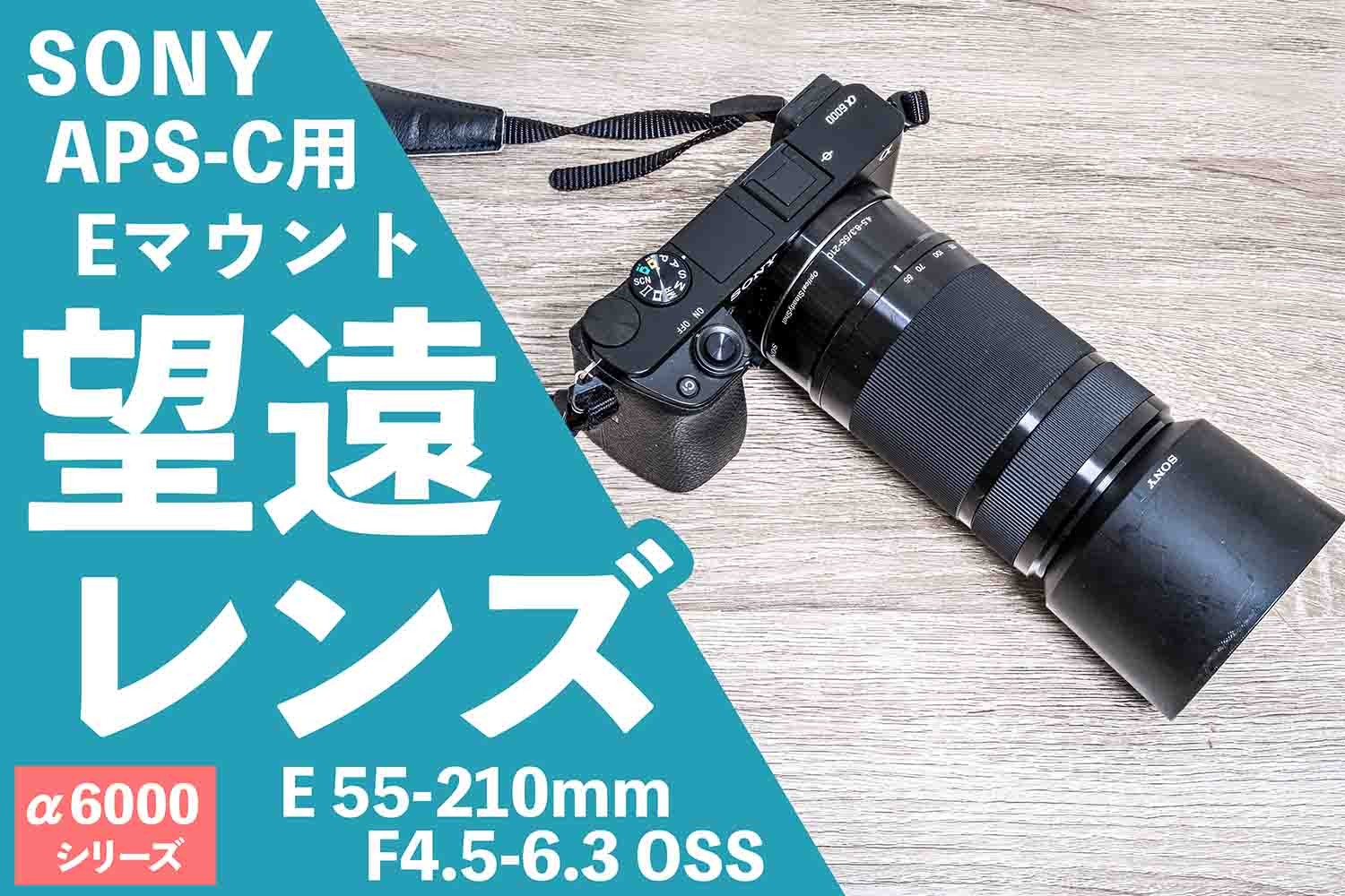 購入し SONY 望遠レンズ E 55-210mm F4.5-6.3 手ぶれ補正 | www