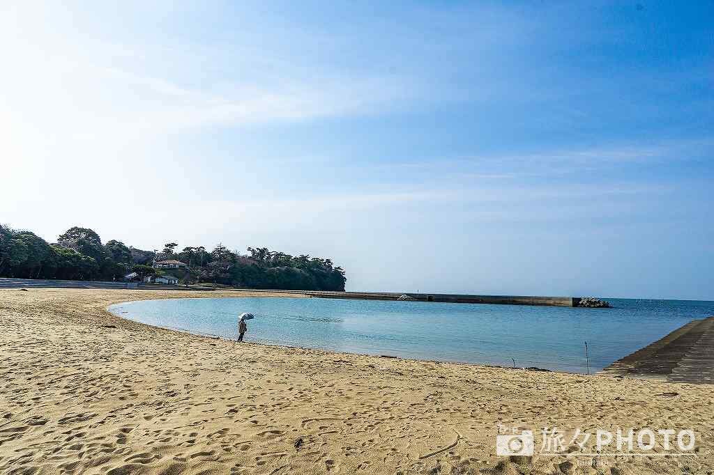 長崎鼻の海