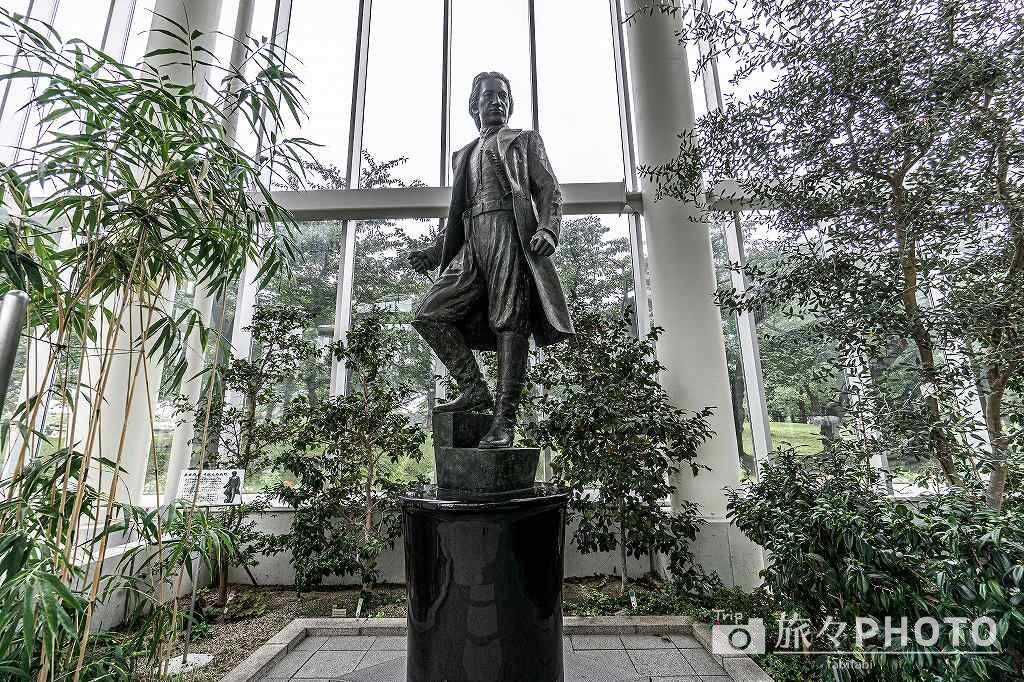 五稜郭タワーの土方歳三像