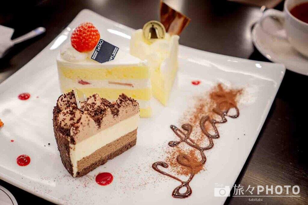 ルタオ本店のケーキ