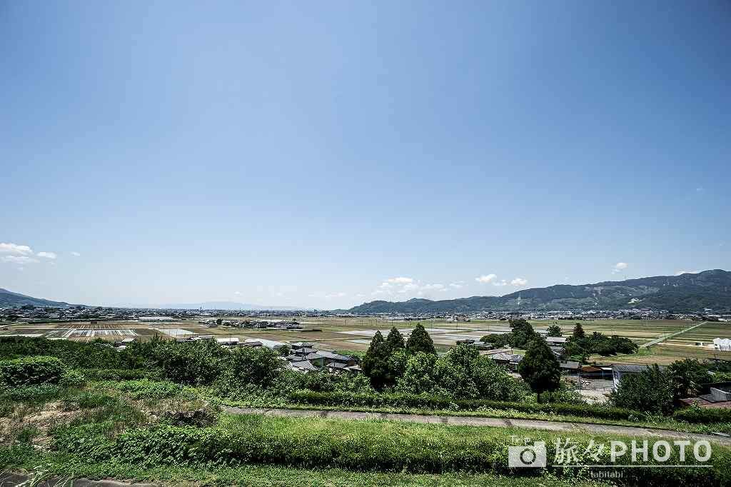 道の駅みなみの里テラスデッキからの景色