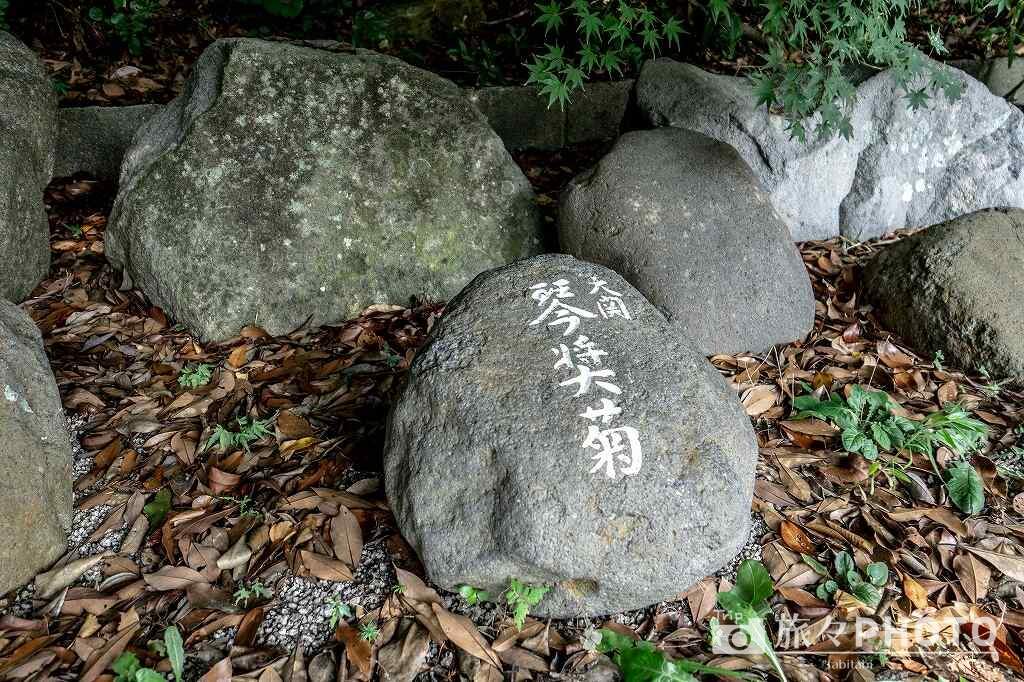 戸明神社 力石