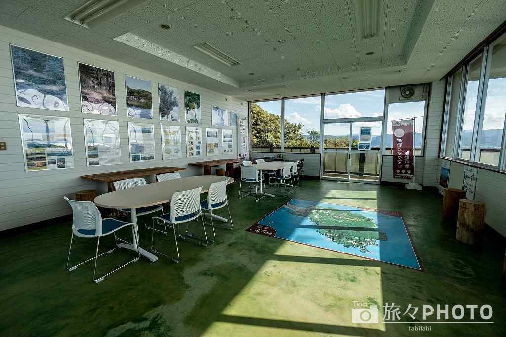 笠山山頂展望台 休憩所