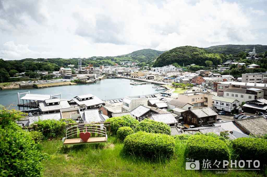 崎方公園 ハートのベンチ