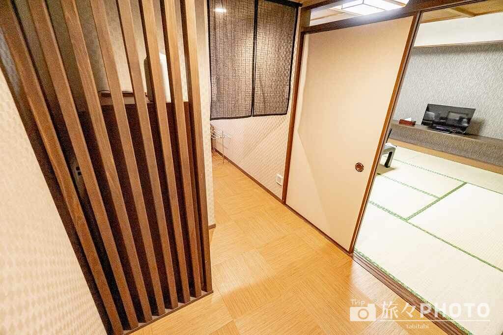萩本陣玄関