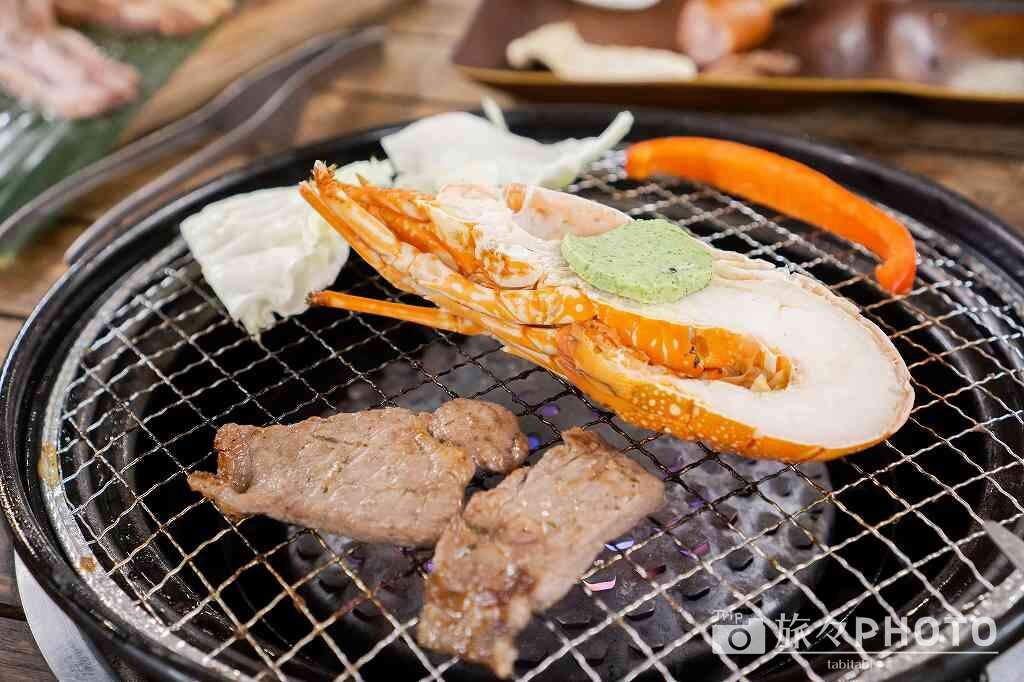 アイランド長崎SEASIDEBBQの海鮮BBQ