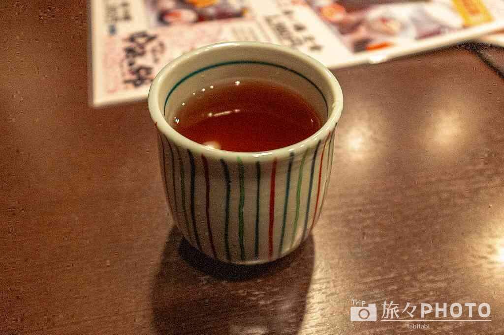 中海の郷のお通しのお茶