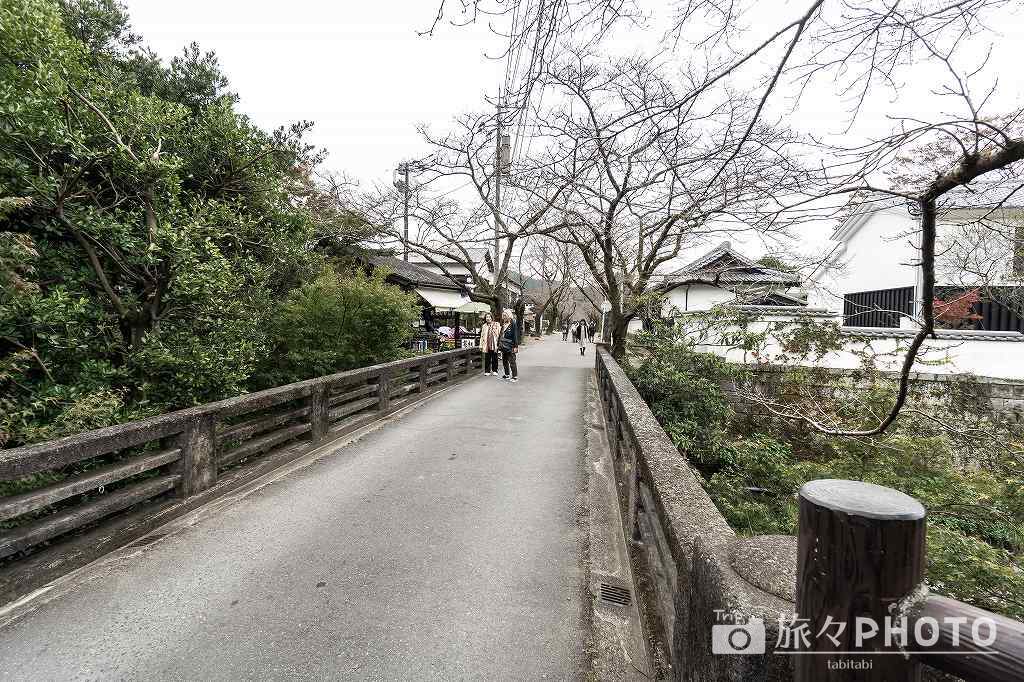 秋月城跡の杉の馬場通り