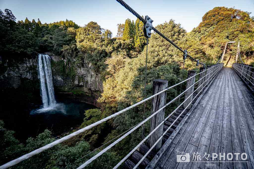 五老ヶ滝の吊り橋
