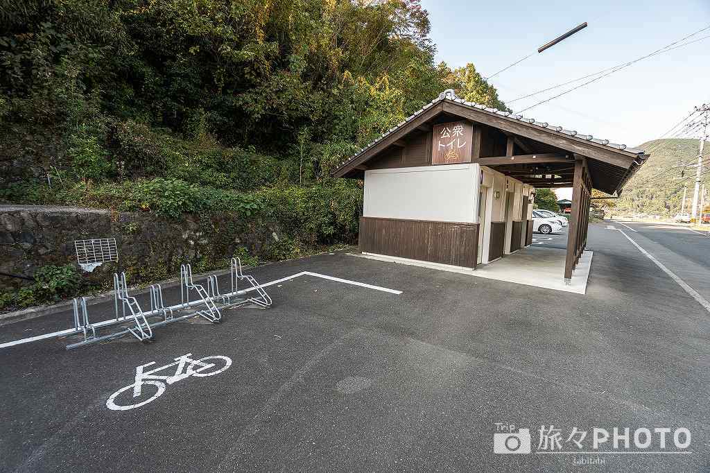 平田城跡の駐車場