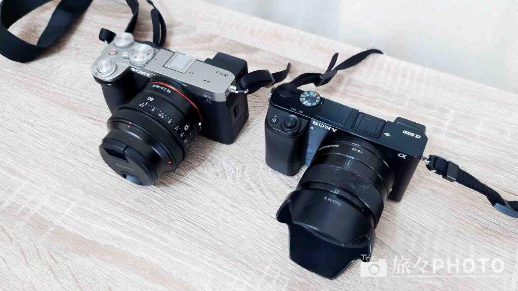 α7cⅡとα6000の比較