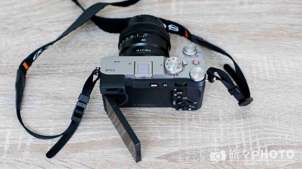 α7cⅡボディ 液晶